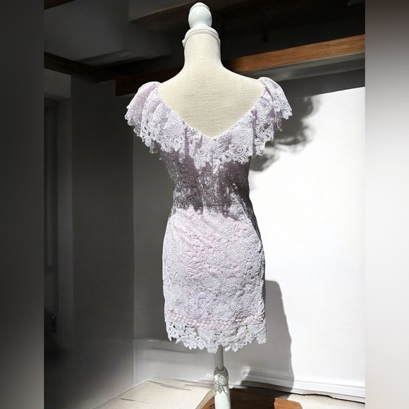 🌻Saylor Purple Lace Adwoa Dress Size XL - Picture 9 of 12